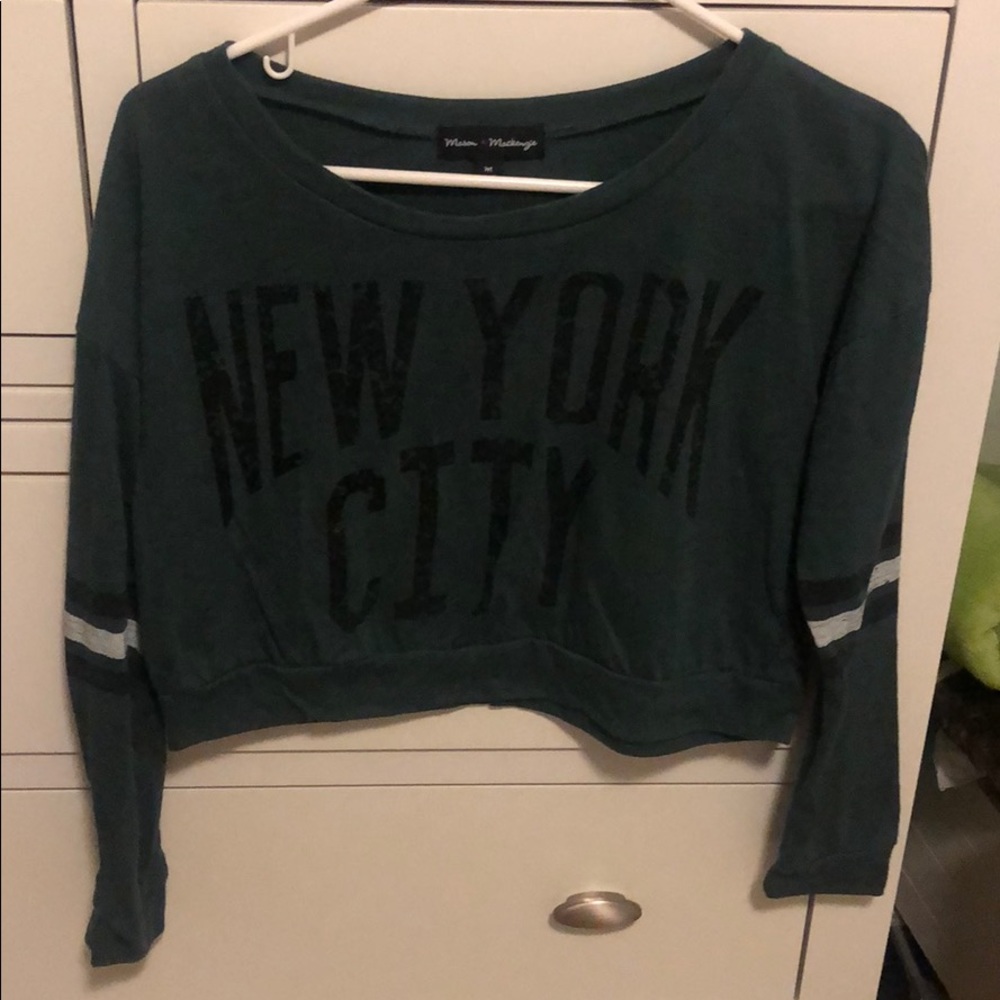 New York City crop tee
